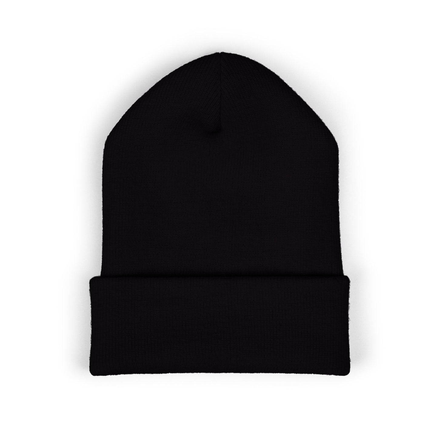 Skull & Roses Cuffed Beanie | Embroidered Winter Hat for Fashion Lovers, Unique Gift for Him/Her, Holiday Accessory, Cozy Casual Style