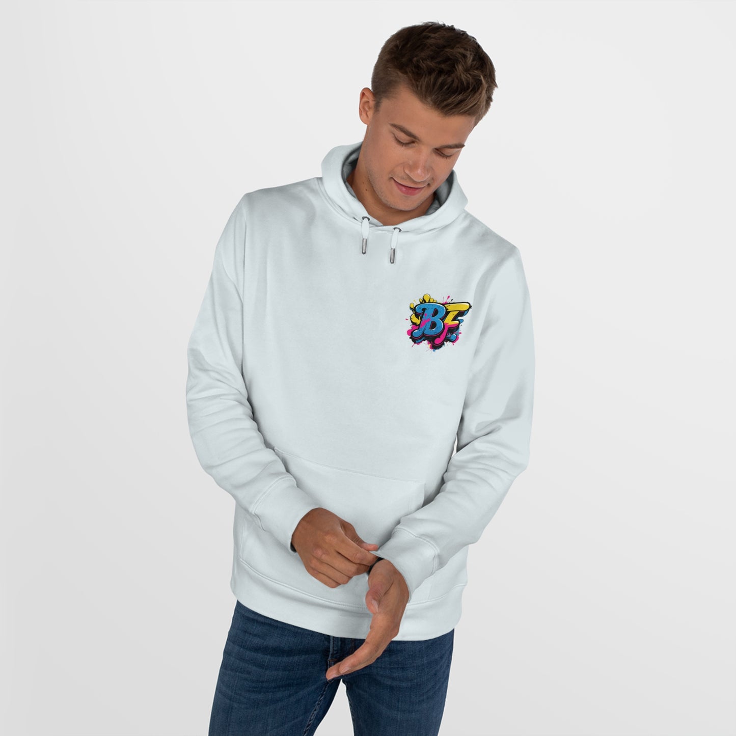 Vibrant Street Art Hooded Sweatshirt, Unisex Trendy Hoodie for Teens, Cool Graffiti Style, Stylish Casual Wear, Perfect Gift for Art Lovers