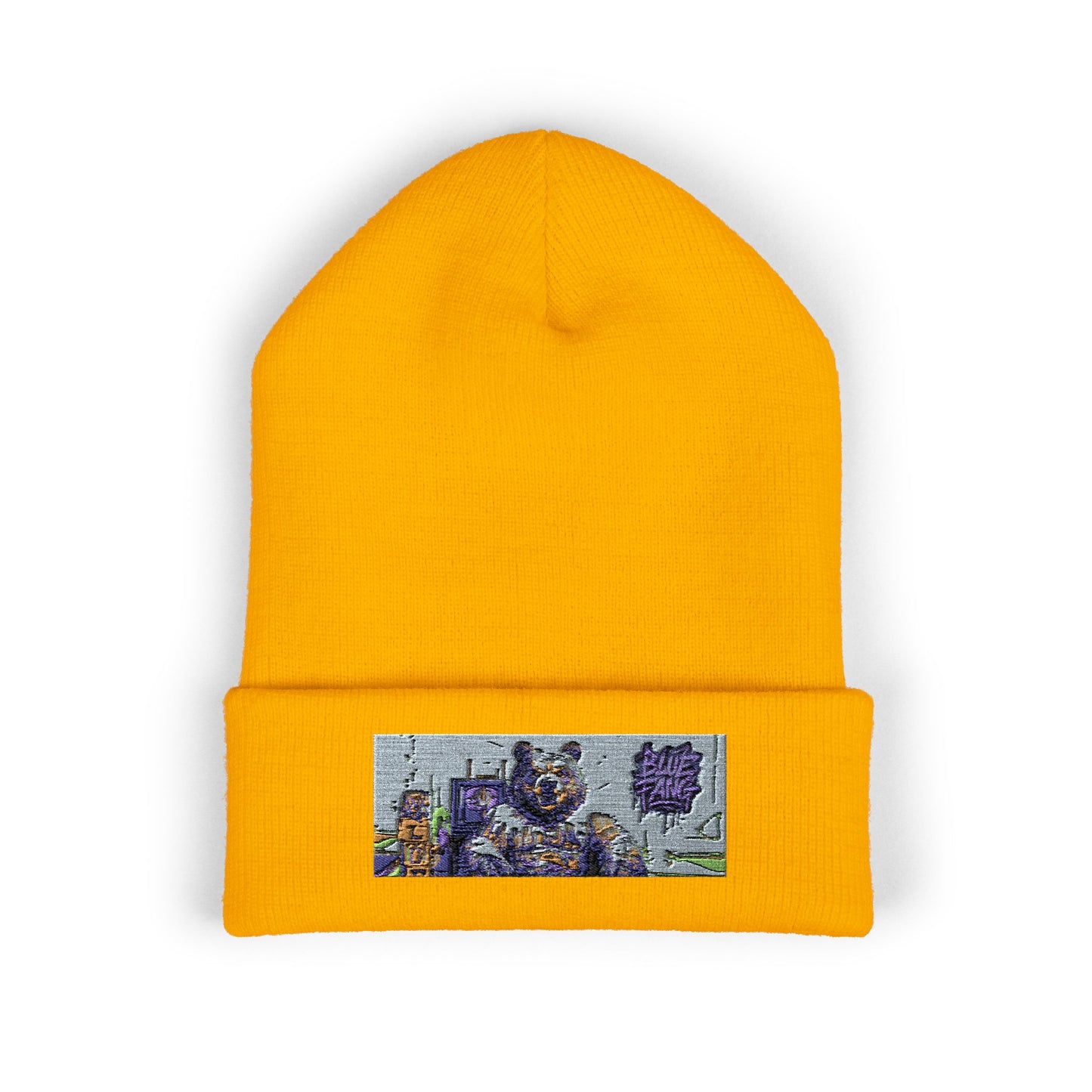 Cuffed Beanie | Embroidered Winter Hat for Fashion Lovers, Unique Gift for Him/Her, Holiday Accessory, Cozy Casual Style