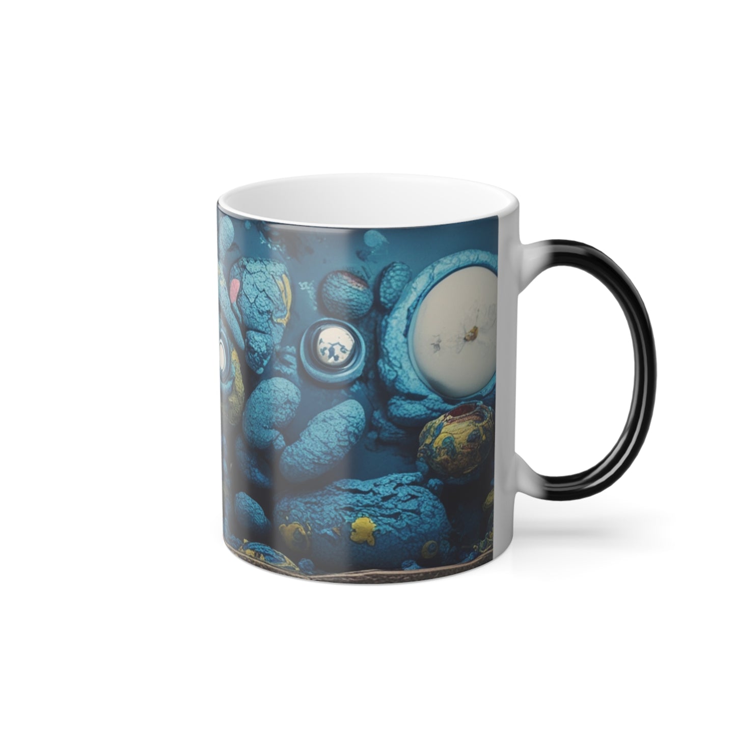 Color Morphing Mug - Creative Temperature Changing Coffee Cup, Gift for Art Lovers, Unique Tea Mug, Fun Home Decor, Perfect for Birthdays
