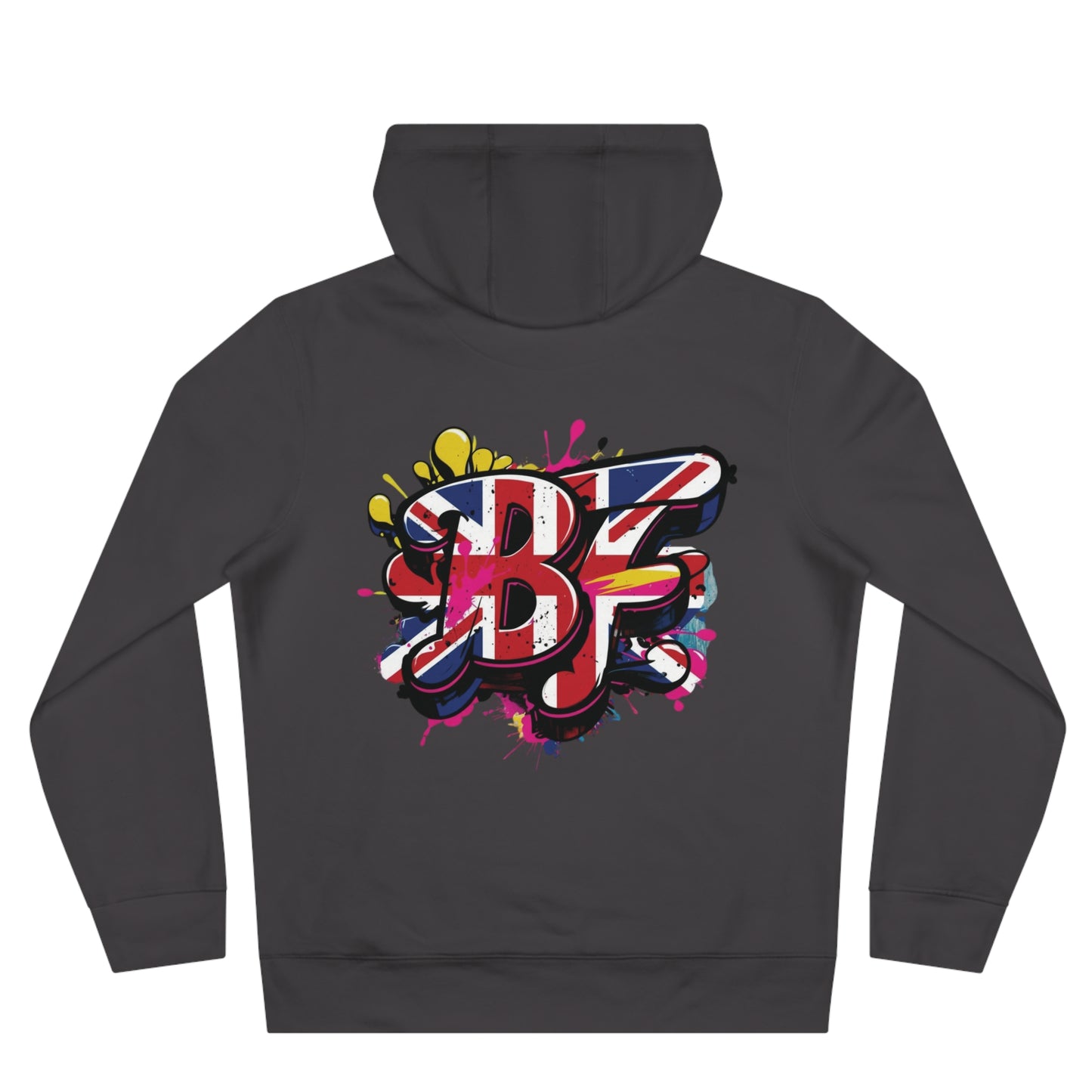 Vibrant Street Art Hooded Sweatshirt, Unisex Trendy Hoodie for Teens, Cool Graffiti Style, Stylish Casual Wear, Perfect Gift for Art Lovers