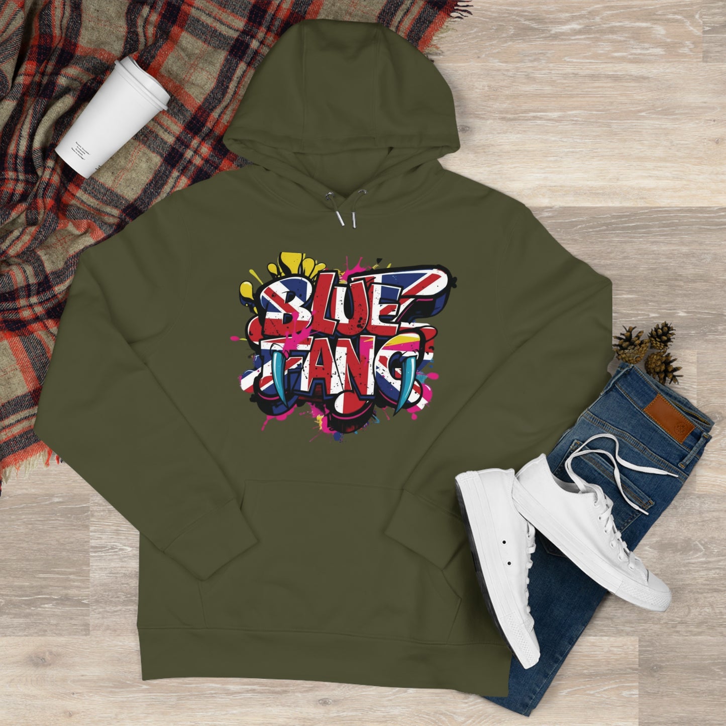 Vibrant Street Art Hooded Sweatshirt, Unisex Trendy Hoodie for Teens, Cool Graffiti Style, Stylish Casual Wear, Perfect Gift for Art Lovers