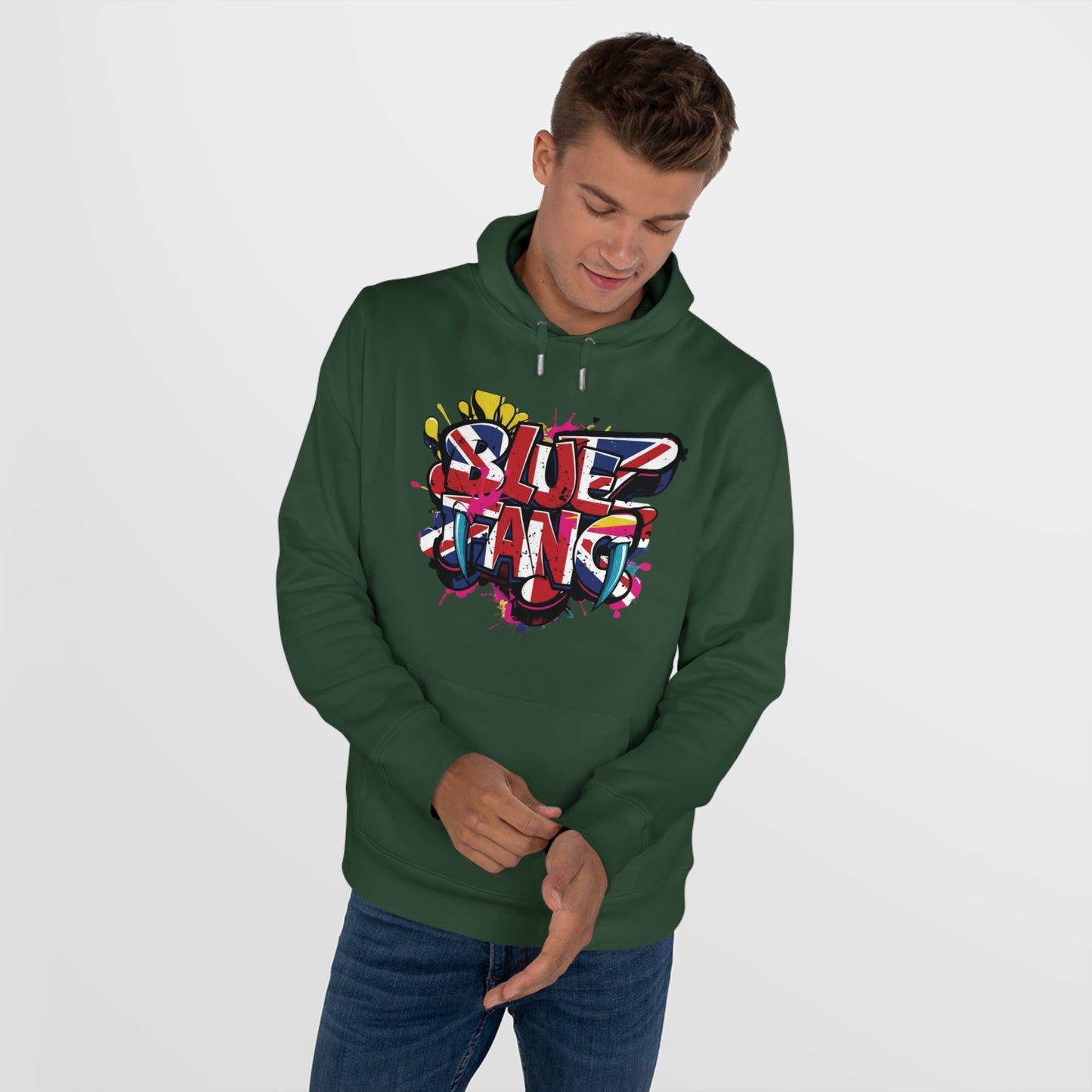 Vibrant Street Art Hooded Sweatshirt, Unisex Trendy Hoodie for Teens, Cool Graffiti Style, Stylish Casual Wear, Perfect Gift for Art Lovers
