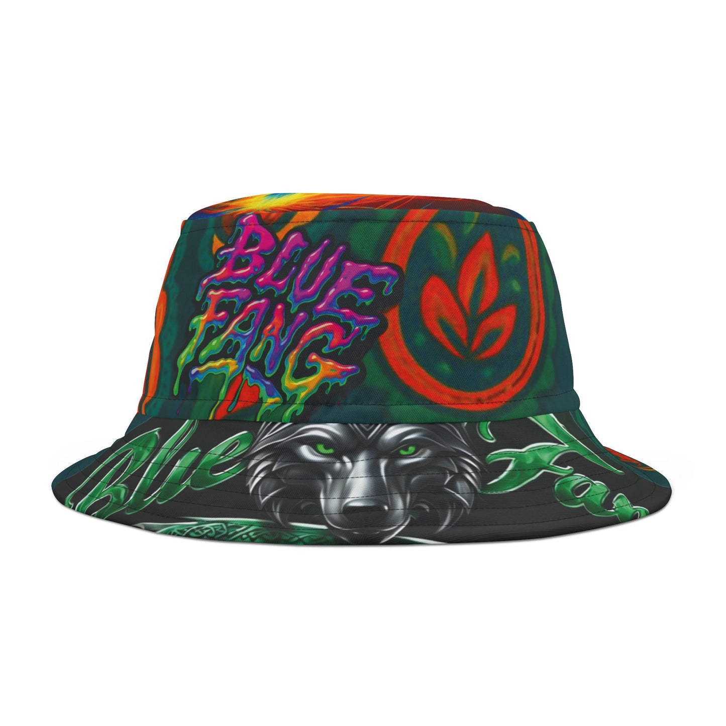 Vibrant Artistic Bucket Hat, Unisex Trendy Sun Hat, Festival Fashion Accessory, Boho Style Summer Hat, Unique Gift Idea