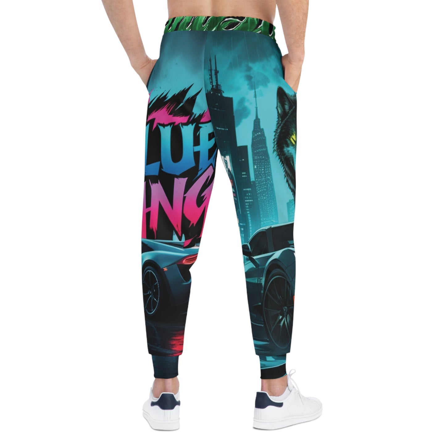 Wolf Fang Joggers - Streetwear Athletic Pants