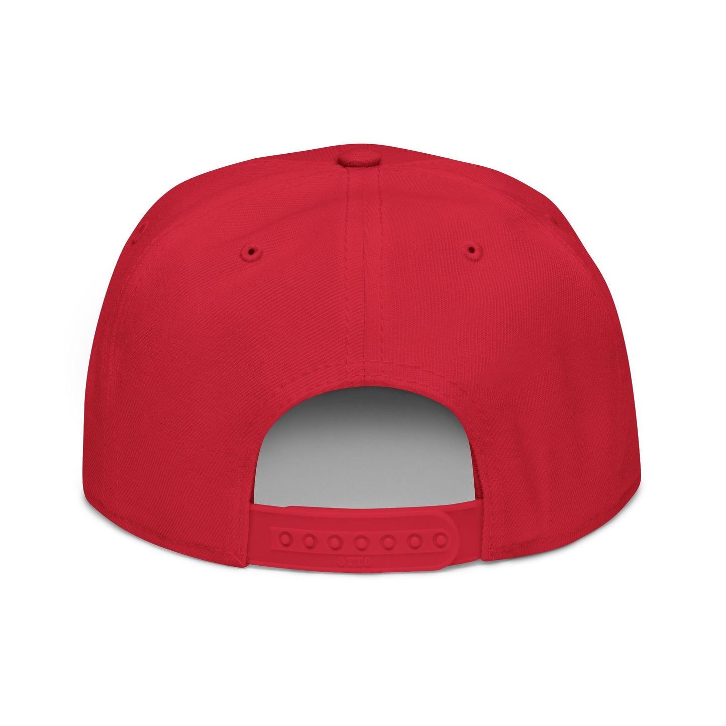 Snapback Cap Embroidered with Edgy Bear Design