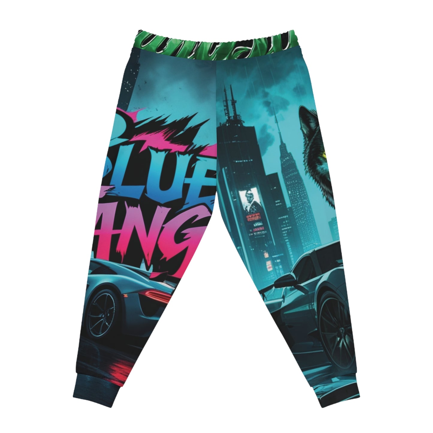 Wolf Fang Joggers - Streetwear Athletic Pants