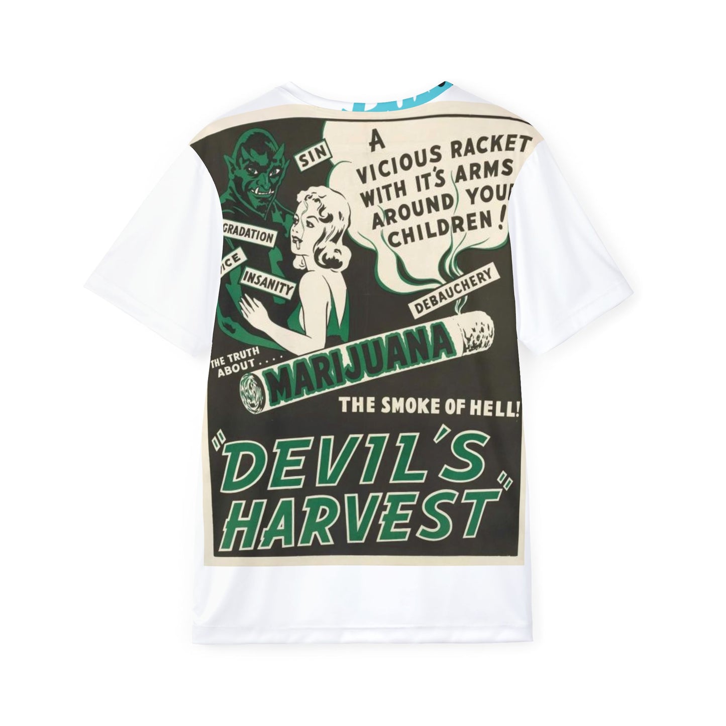 Sports Jersey 60s Cannabis Propaganda Men's Shirt