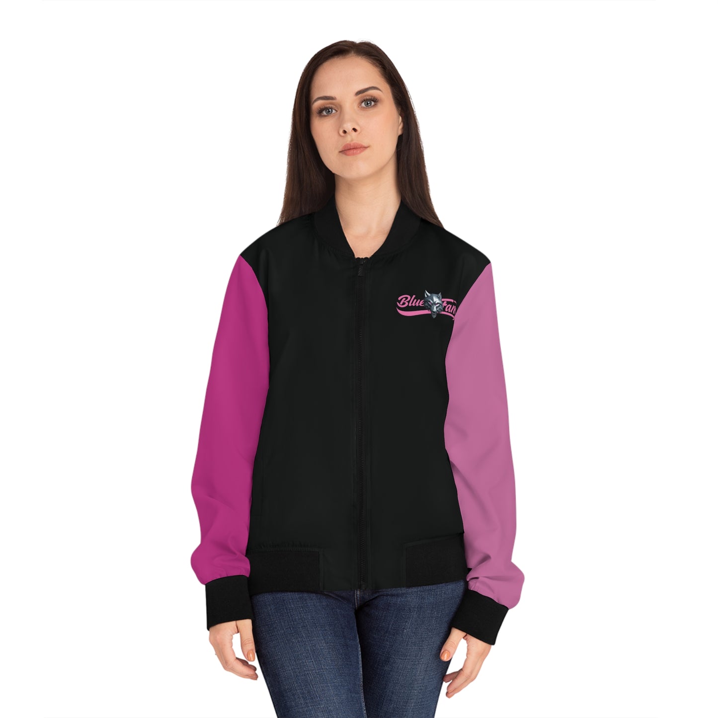 Women's Bomber Jacket - Edgy Streetwear, Graphic Design, Layering Piece, Unique Gift, Fashion Statement