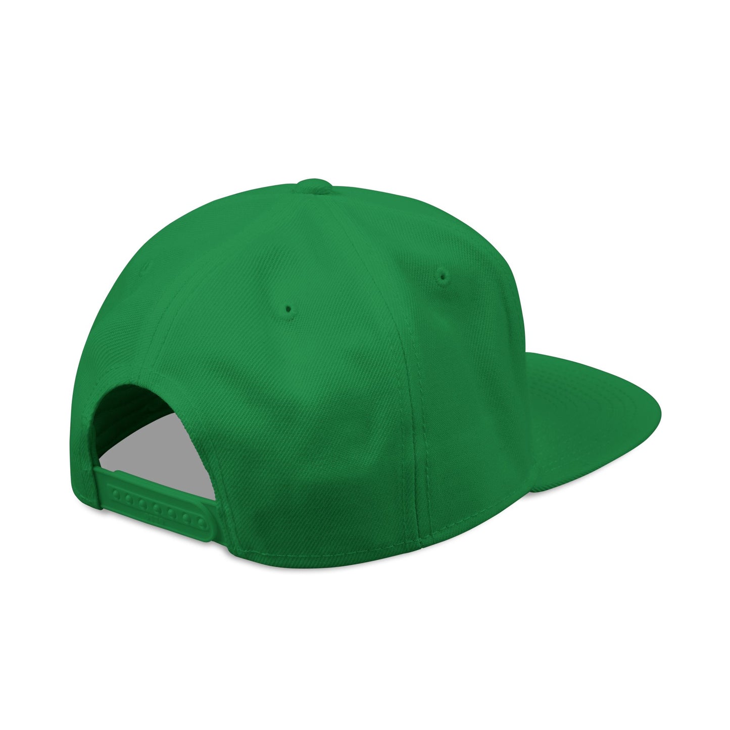 Snapback Cap Embroidered with Edgy Bear Design