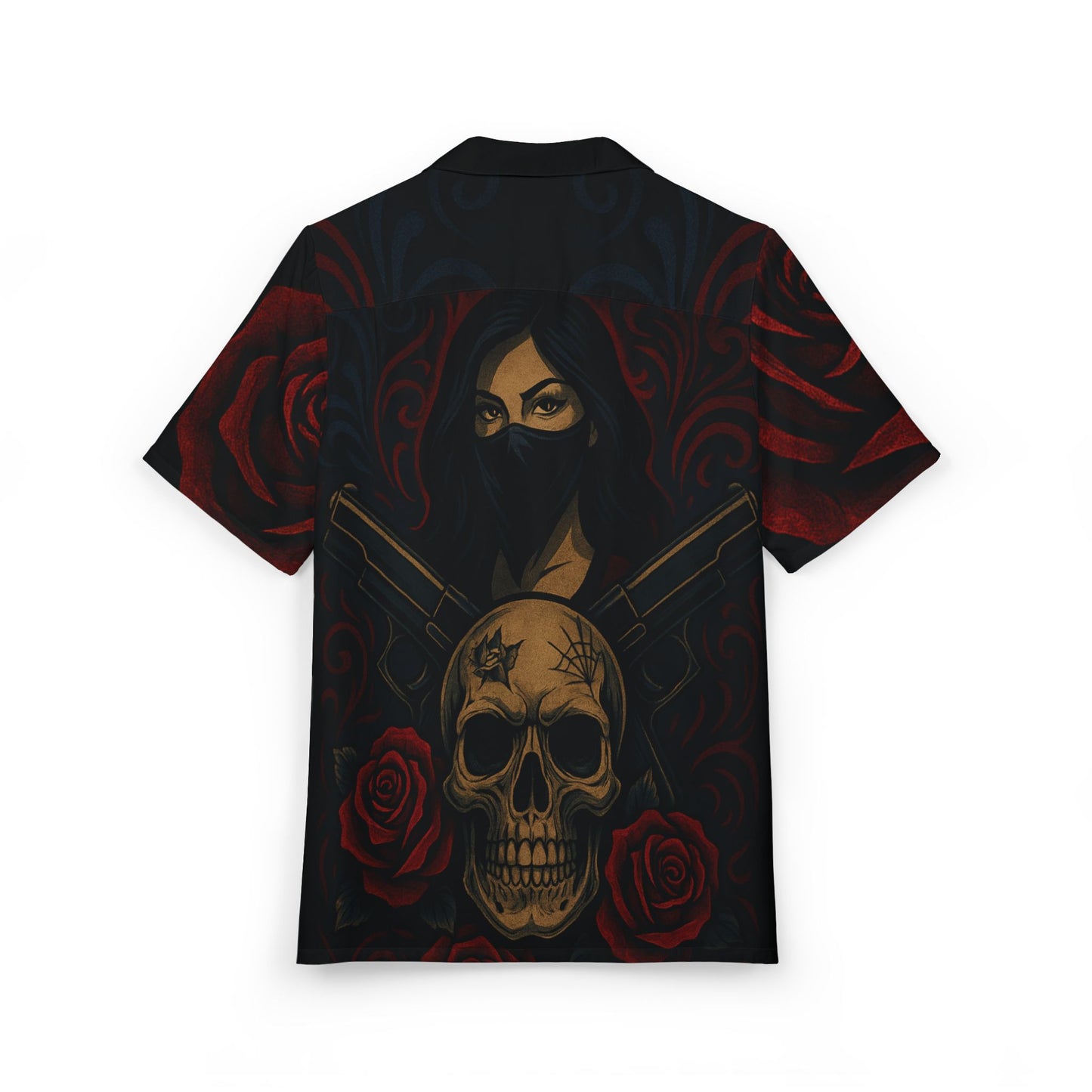 Unisex Hawaiian Button-Down Shirt (AOP)