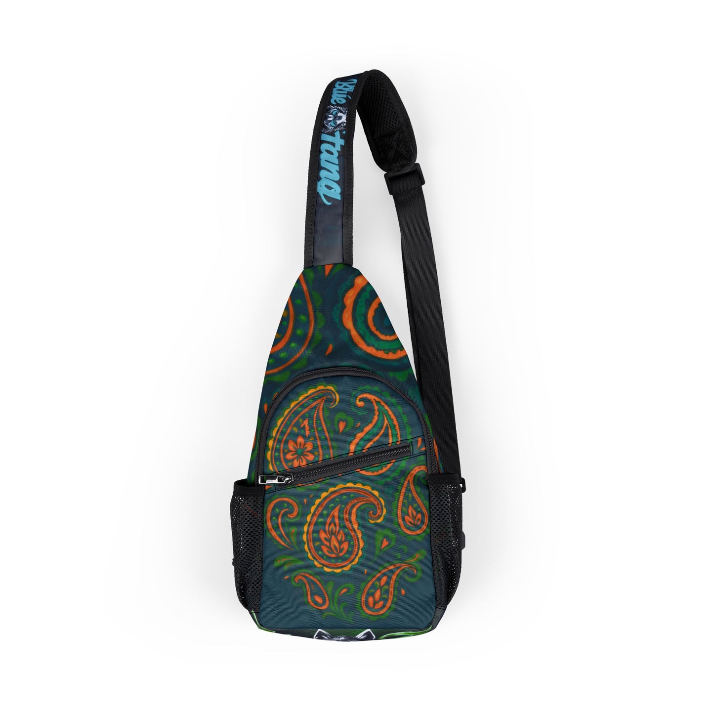Vibrant Art Chest Bag for Adventures, Trendy Sling Bag, Sling Backpack for Festivals, Unique Gift for Art Lovers, Casual Everyday Use