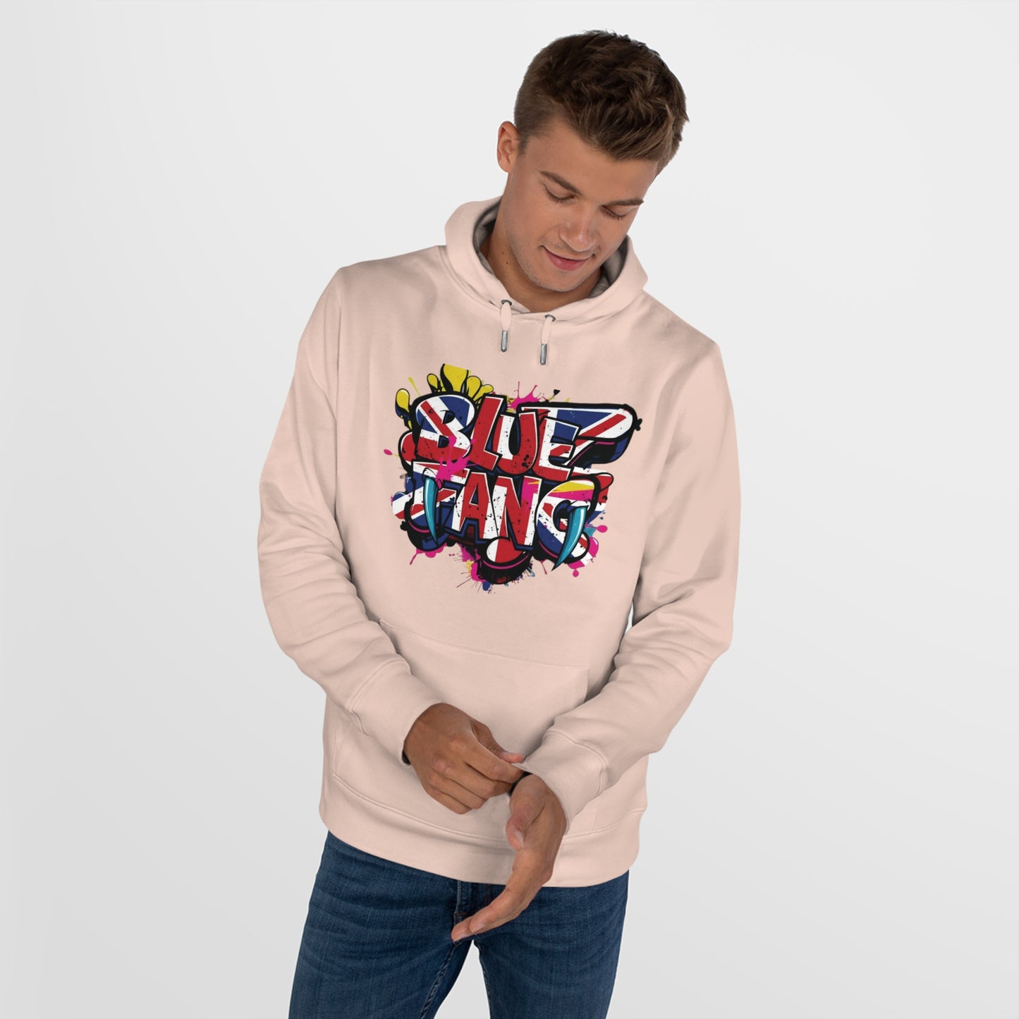 Vibrant Street Art Hooded Sweatshirt, Unisex Trendy Hoodie for Teens, Cool Graffiti Style, Stylish Casual Wear, Perfect Gift for Art Lovers