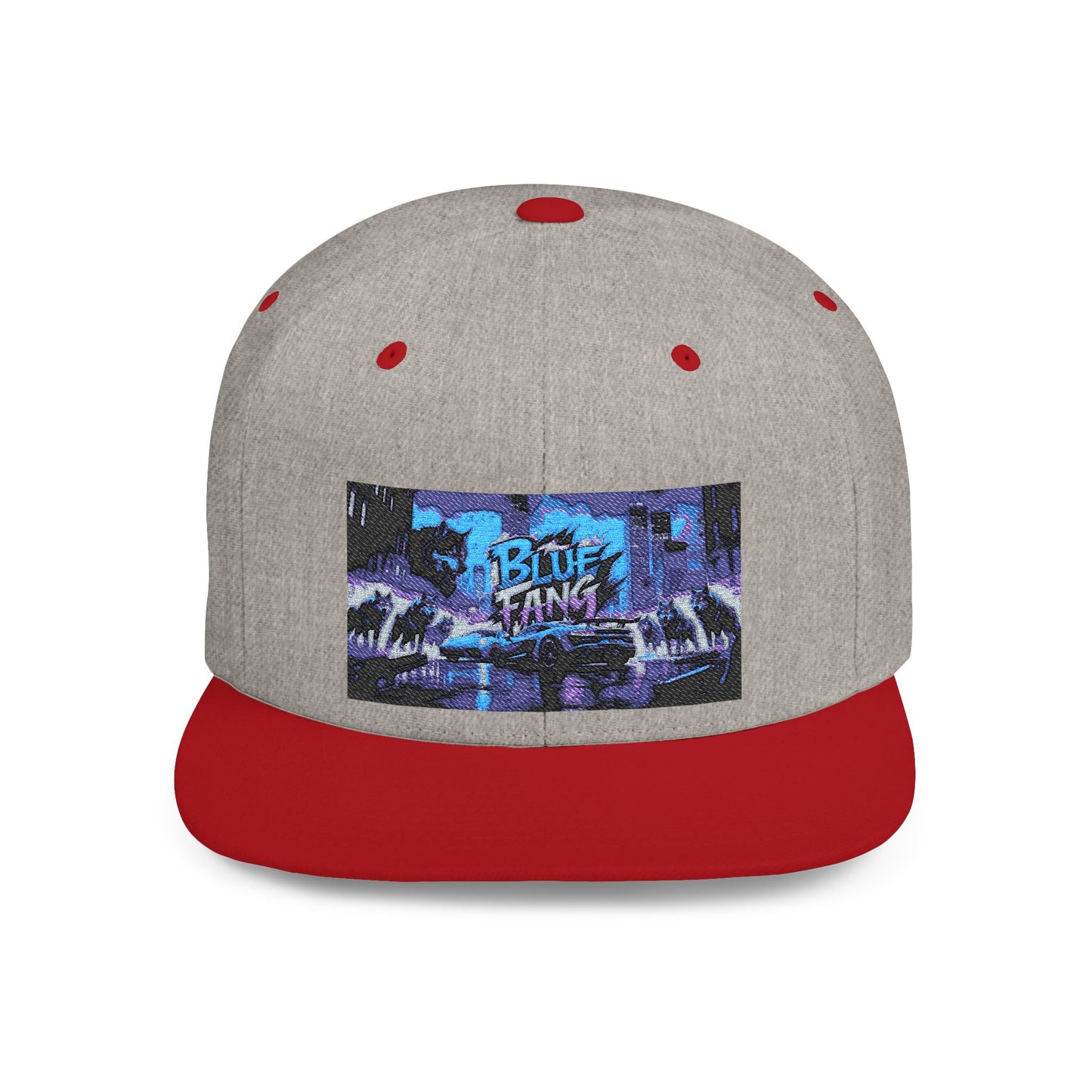 Retro-Inspired Flat Bill Snapback Cap, Hip-Hop Style Hat, Streetwear Accessory, Urban Fashion, Gift for Trendsetters