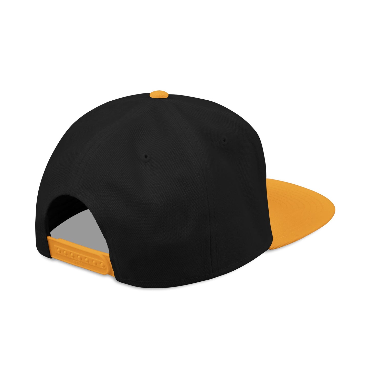 Snapback Hat - Skull Rose Gothic Old School Embroidery Design