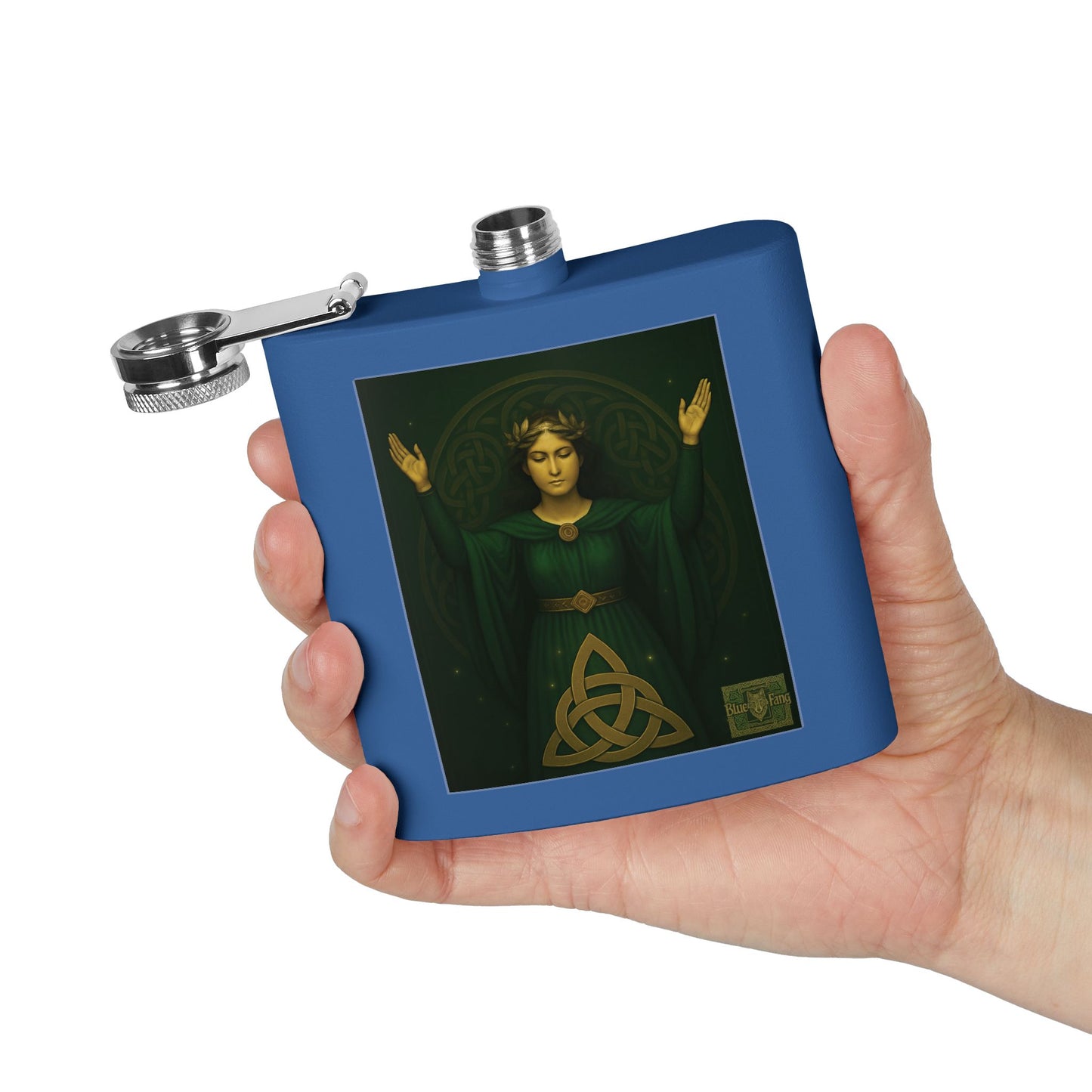 Danu Celtic Goddess Stainless Steel Flask, 6oz | Perfect Gift for Festivals, Holidays & Outdoor Adventures, Trendy Camping Accessory, [...]
