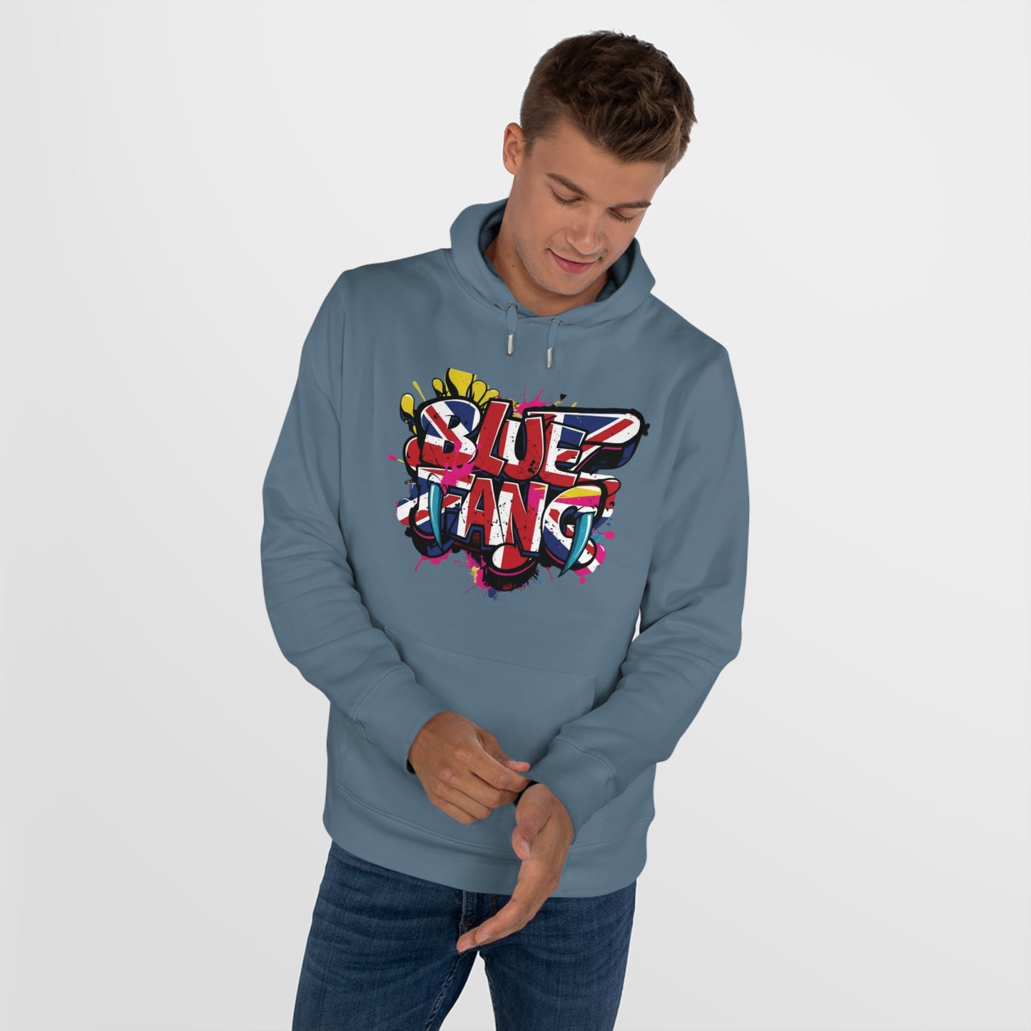 Vibrant Street Art Hooded Sweatshirt, Unisex Trendy Hoodie for Teens, Cool Graffiti Style, Stylish Casual Wear, Perfect Gift for Art Lovers