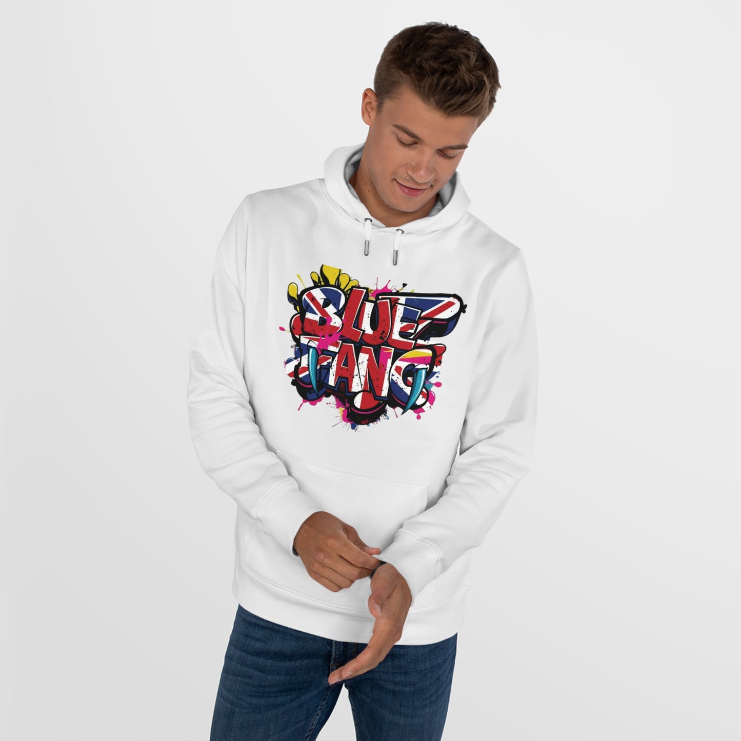 Vibrant Street Art Hooded Sweatshirt, Unisex Trendy Hoodie for Teens, Cool Graffiti Style, Stylish Casual Wear, Perfect Gift for Art Lovers