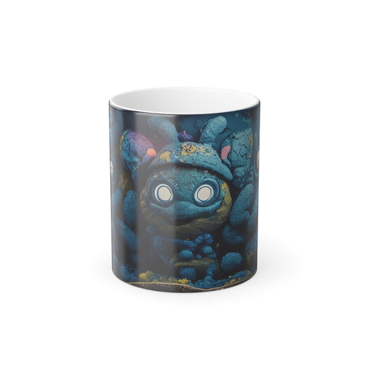 Color Morphing Mug - Creative Temperature Changing Coffee Cup, Gift for Art Lovers, Unique Tea Mug, Fun Home Decor, Perfect for Birthdays