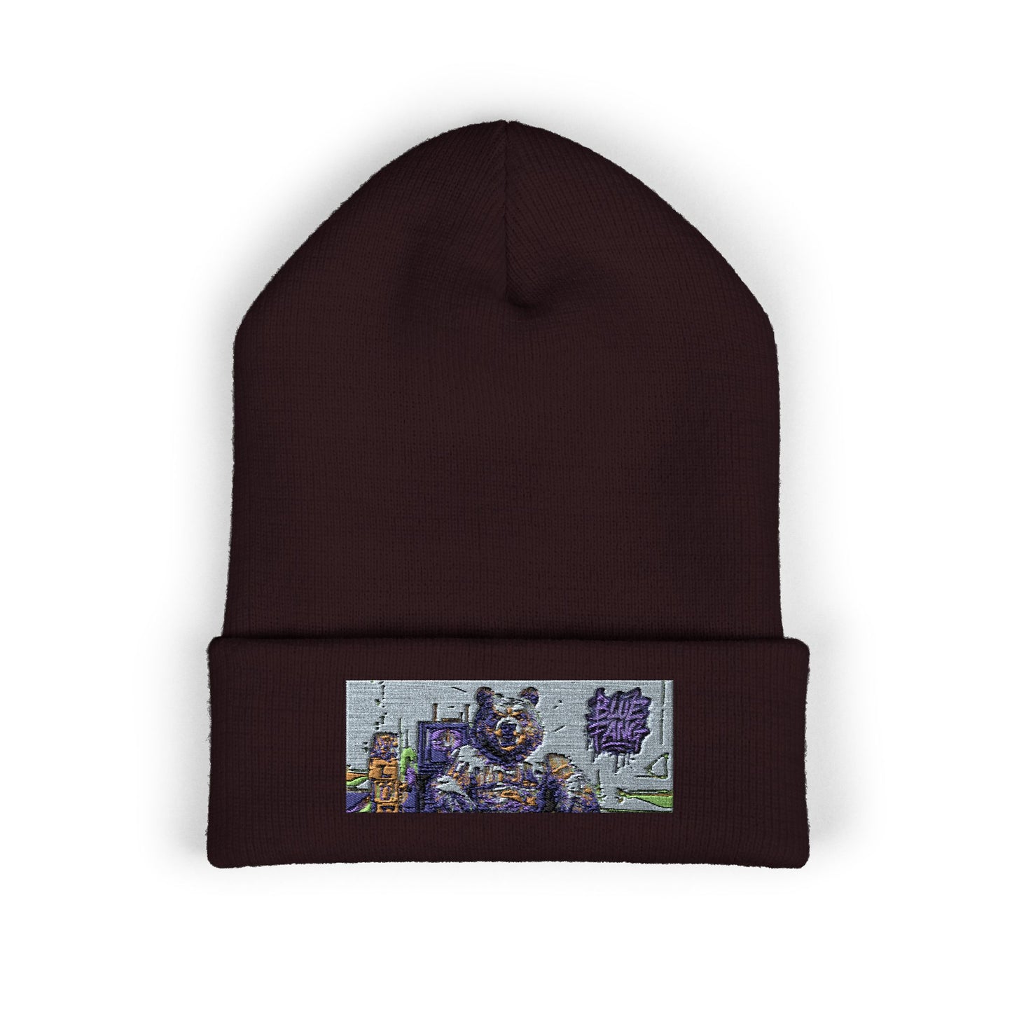 Cuffed Beanie | Embroidered Winter Hat for Fashion Lovers, Unique Gift for Him/Her, Holiday Accessory, Cozy Casual Style