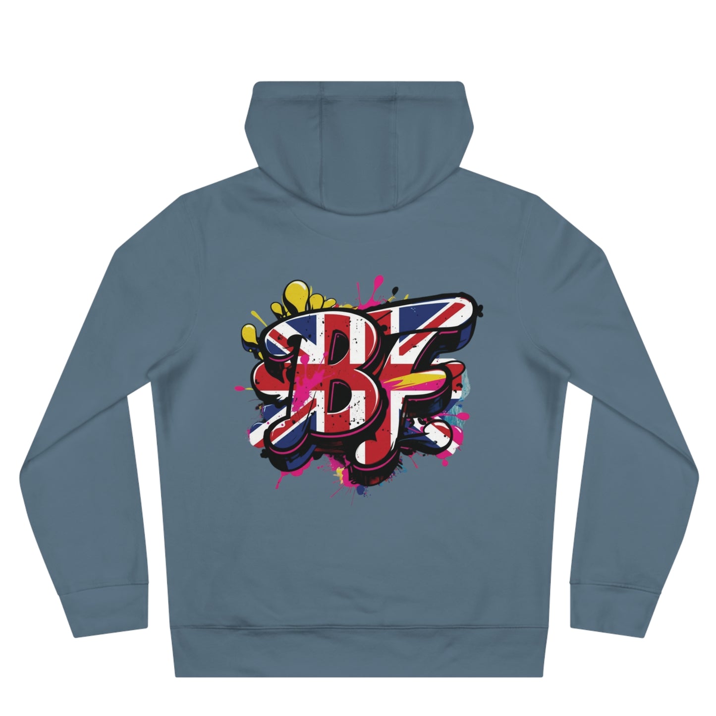 Vibrant Street Art Hooded Sweatshirt, Unisex Trendy Hoodie for Teens, Cool Graffiti Style, Stylish Casual Wear, Perfect Gift for Art Lovers