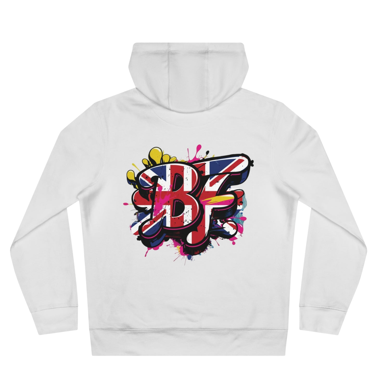 Vibrant Street Art Hooded Sweatshirt, Unisex Trendy Hoodie for Teens, Cool Graffiti Style, Stylish Casual Wear, Perfect Gift for Art Lovers