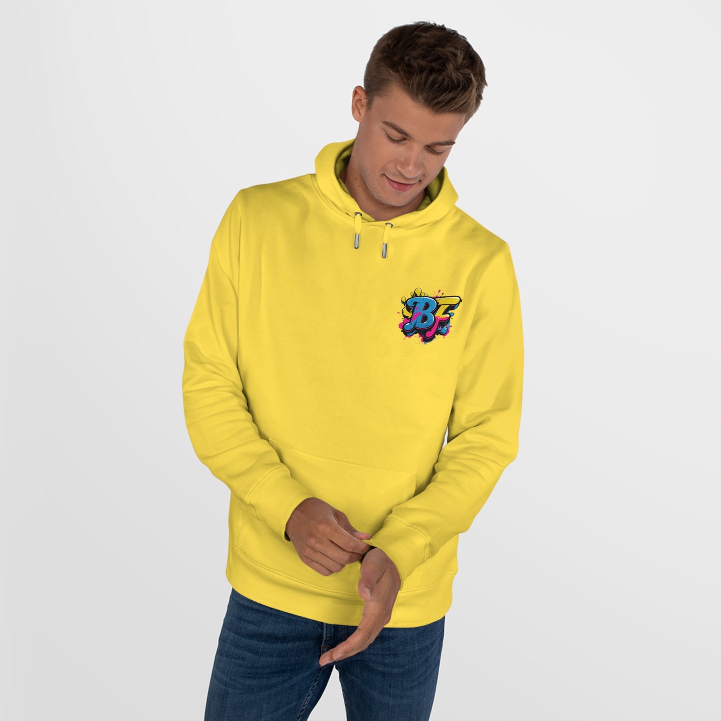 Vibrant Street Art Hooded Sweatshirt, Unisex Trendy Hoodie for Teens, Cool Graffiti Style, Stylish Casual Wear, Perfect Gift for Art Lovers