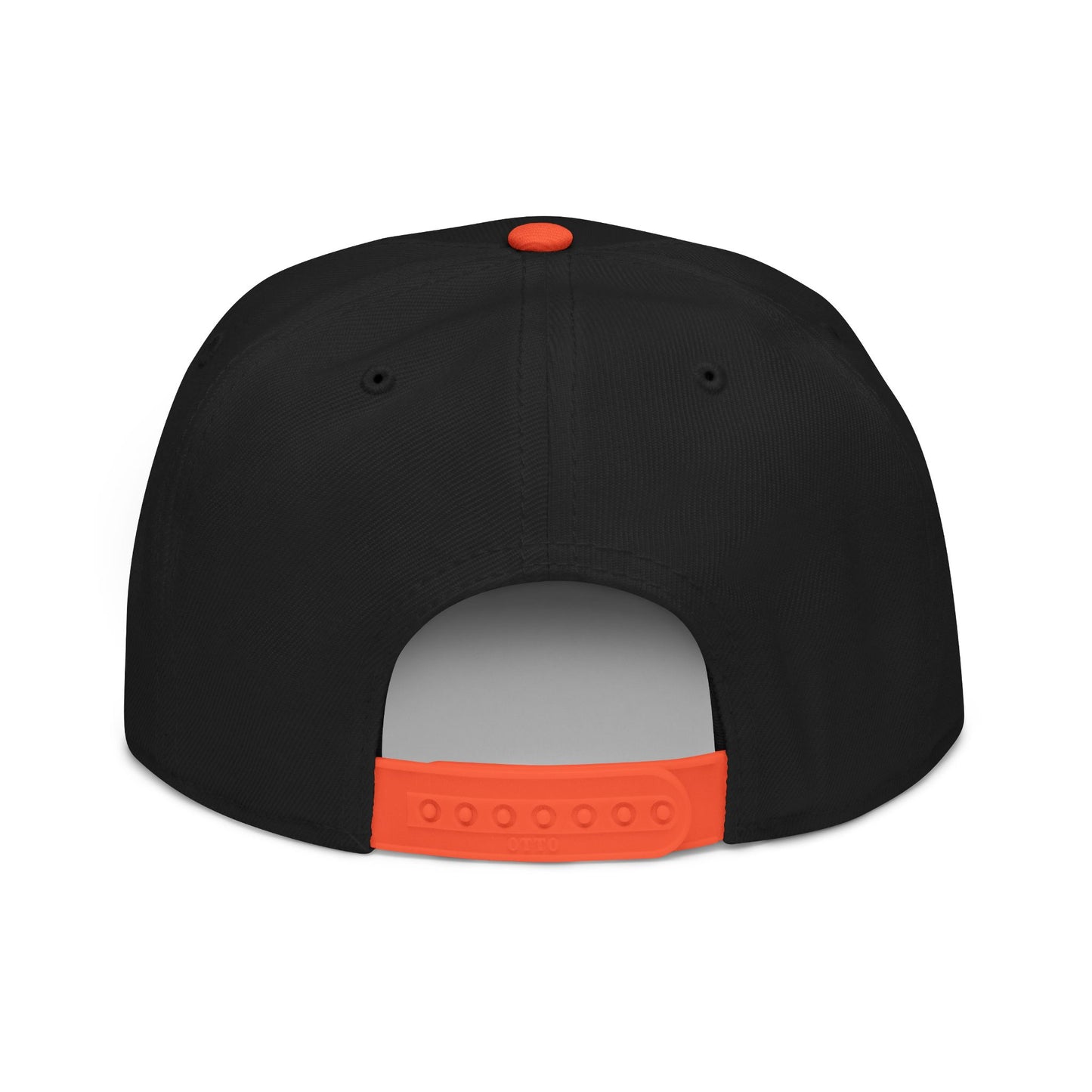 Snapback Hat - Skull Rose Gothic Old School Embroidery Design