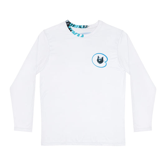 Men's Long Sleeve Shirt - Wolf T-Shirt Design