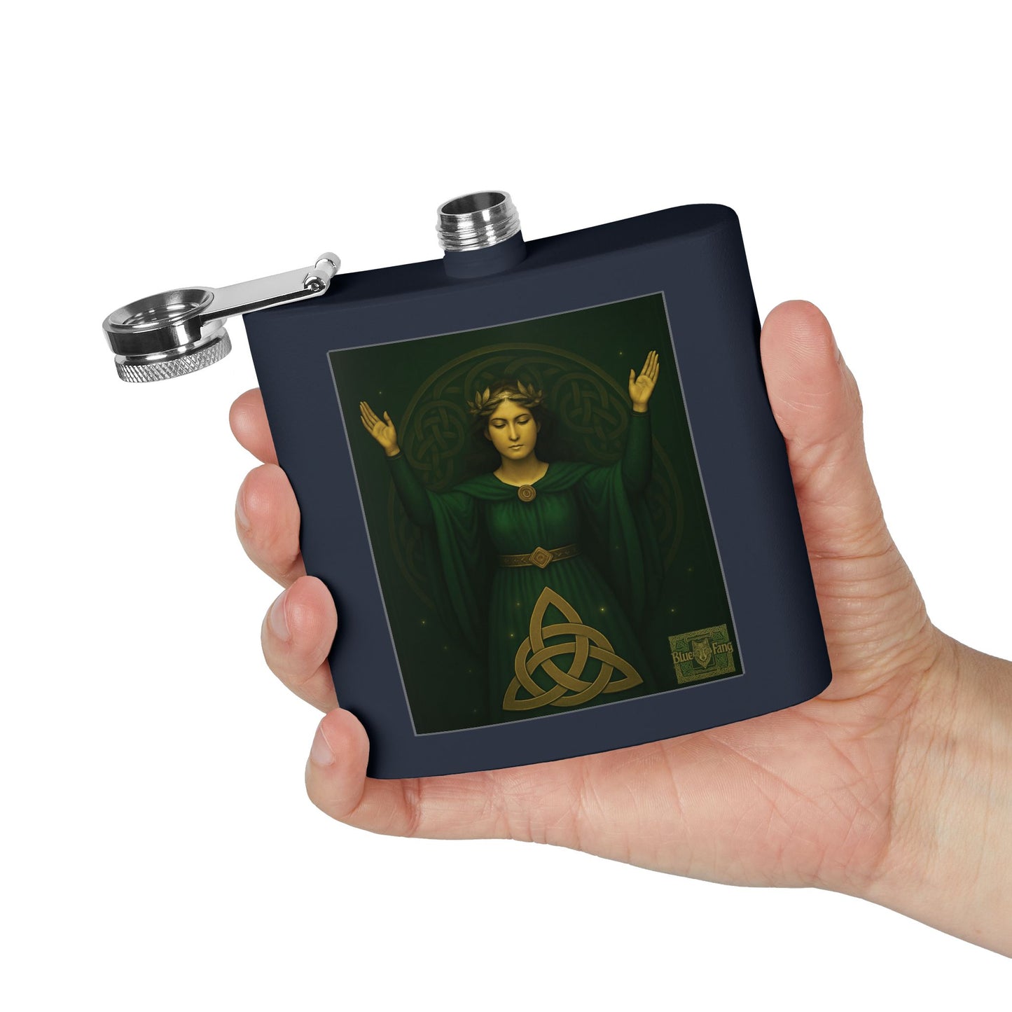 Danu Celtic Goddess Stainless Steel Flask, 6oz | Perfect Gift for Festivals, Holidays & Outdoor Adventures, Trendy Camping Accessory, [...]