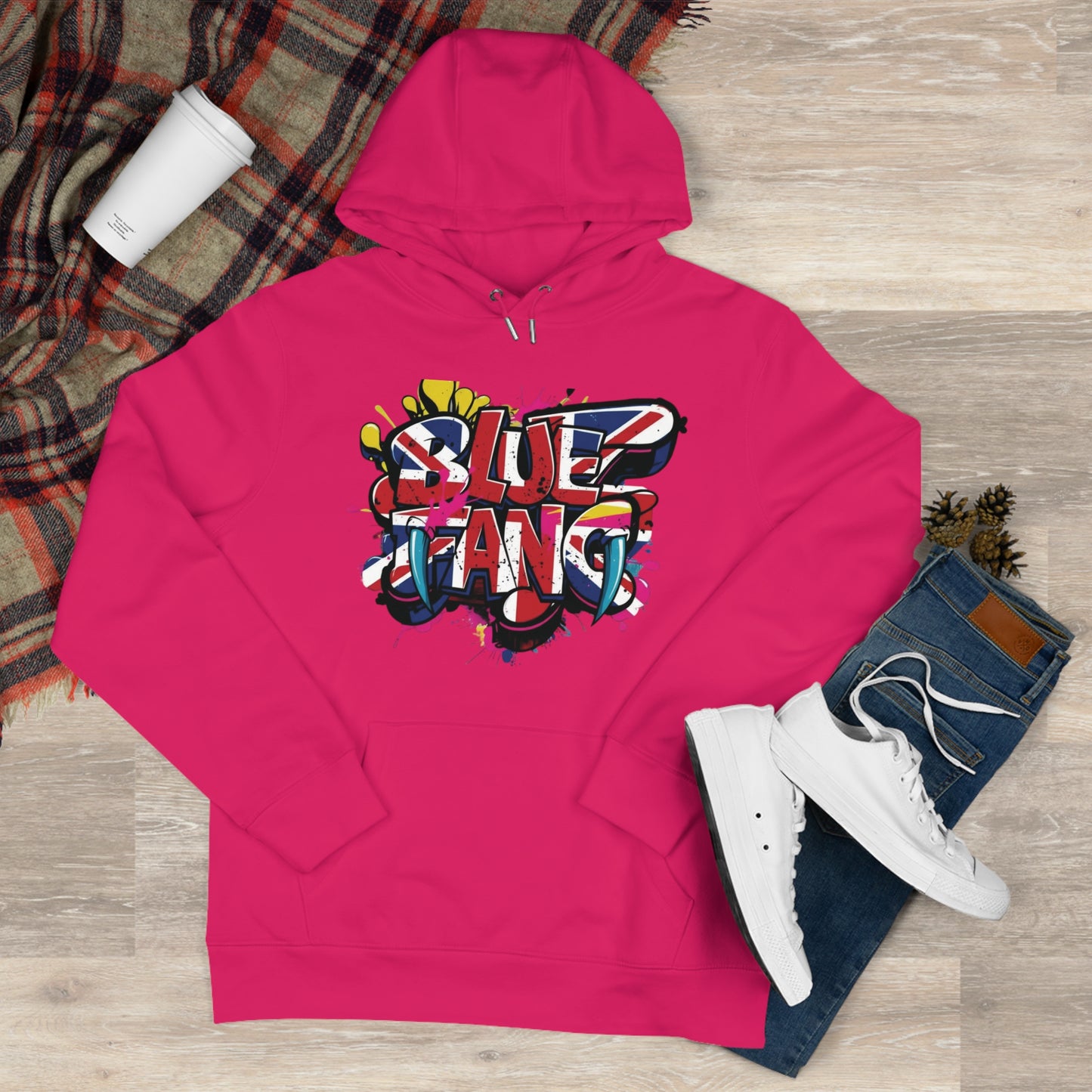 Vibrant Street Art Hooded Sweatshirt, Unisex Trendy Hoodie for Teens, Cool Graffiti Style, Stylish Casual Wear, Perfect Gift for Art Lovers