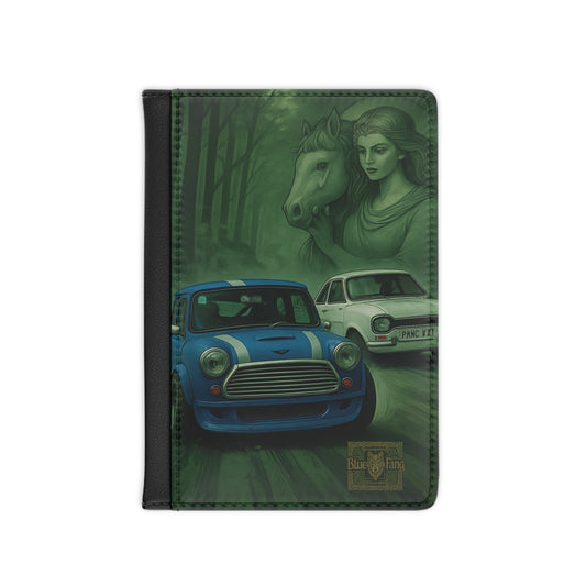 Passport Cover - Classic Car Racing Design