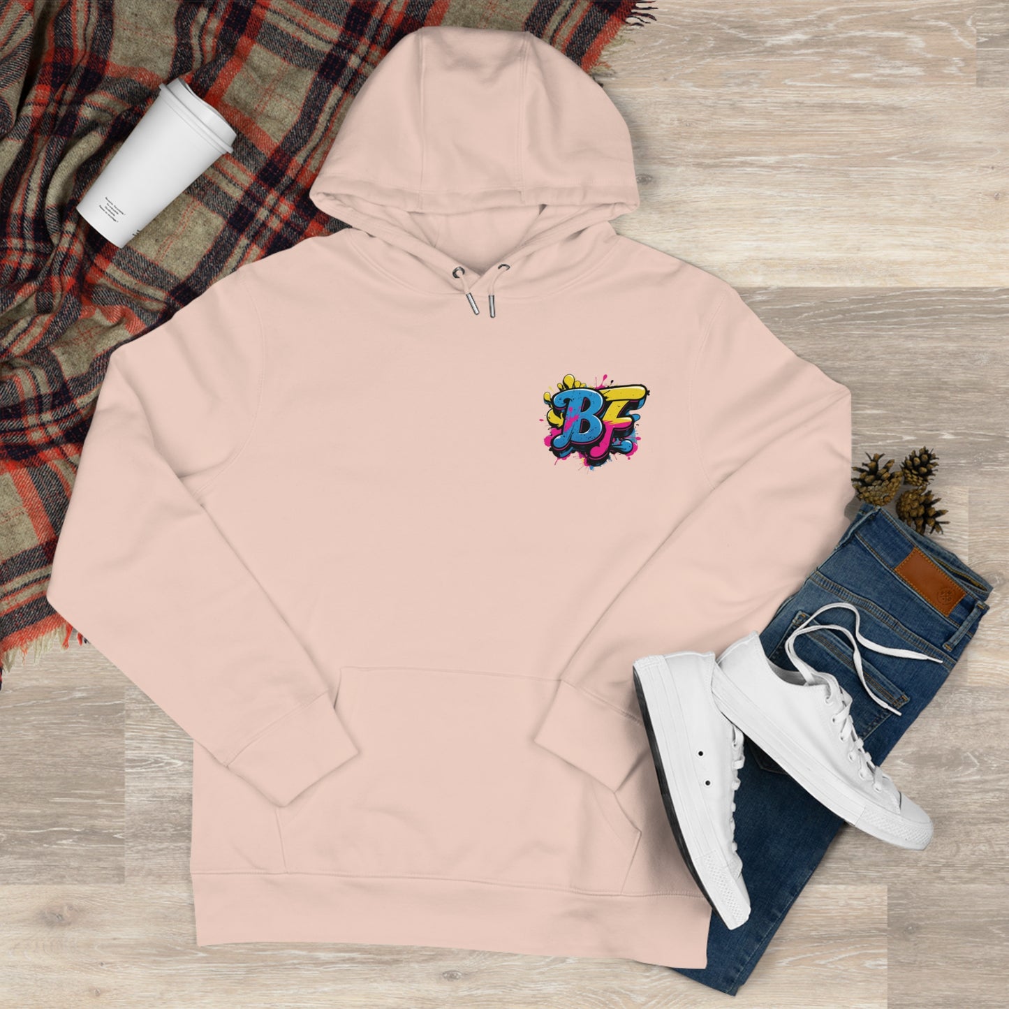 Vibrant Street Art Hooded Sweatshirt, Unisex Trendy Hoodie for Teens, Cool Graffiti Style, Stylish Casual Wear, Perfect Gift for Art Lovers