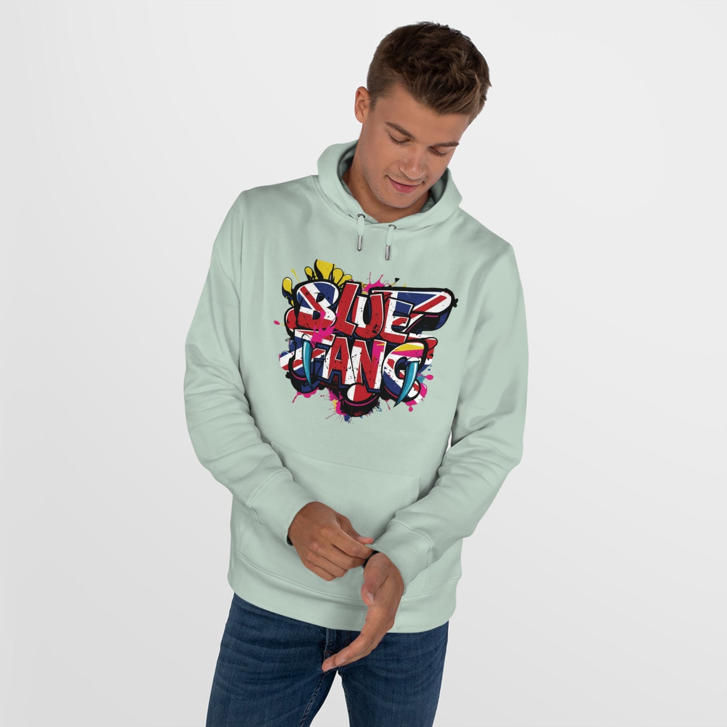 Vibrant Street Art Hooded Sweatshirt, Unisex Trendy Hoodie for Teens, Cool Graffiti Style, Stylish Casual Wear, Perfect Gift for Art Lovers