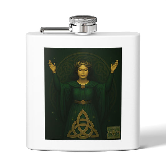 Danu Celtic Goddess Stainless Steel Flask, 6oz | Perfect Gift for Festivals, Holidays & Outdoor Adventures, Trendy Camping Accessory, [...]