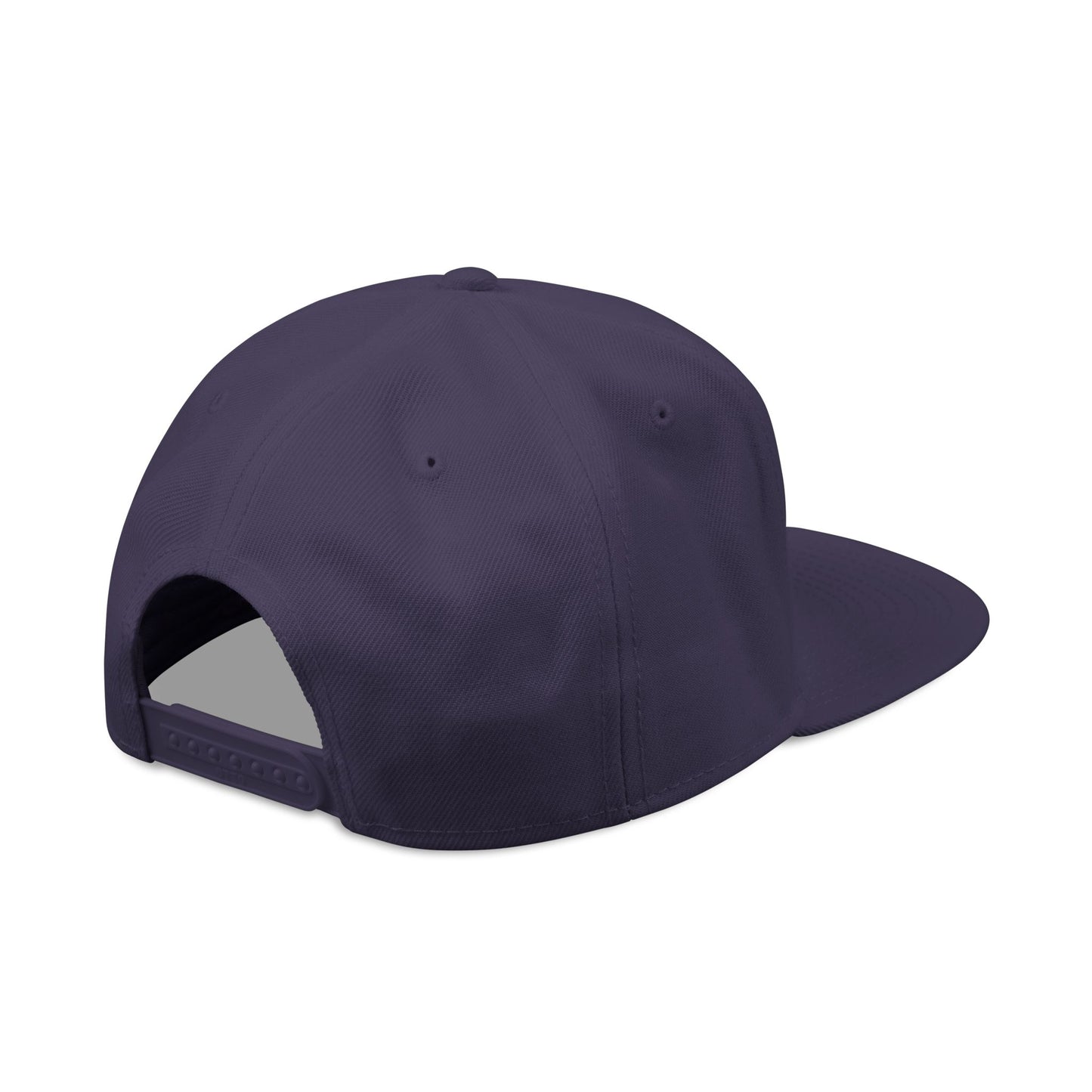 Snapback Hat - Skull Rose Gothic Old School Embroidery Design