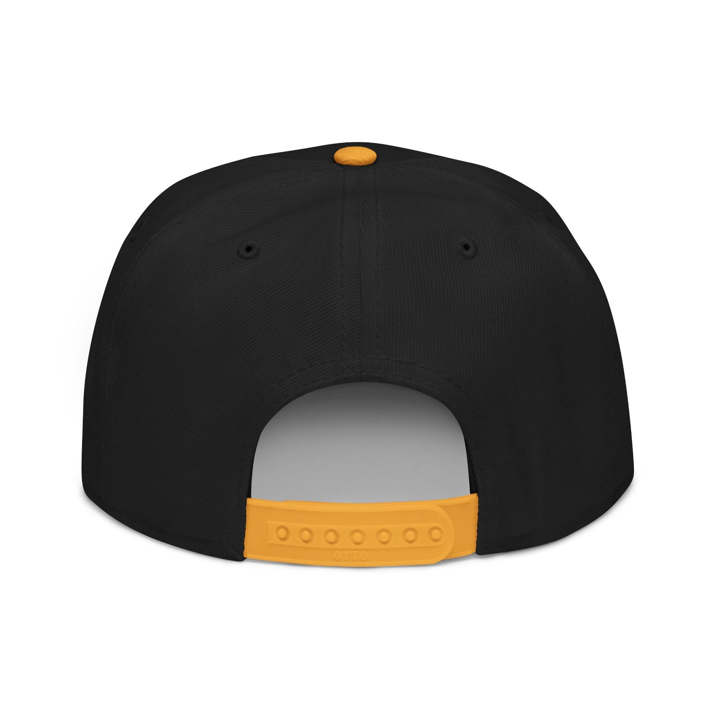 Snapback Cap Embroidered with Edgy Bear Design