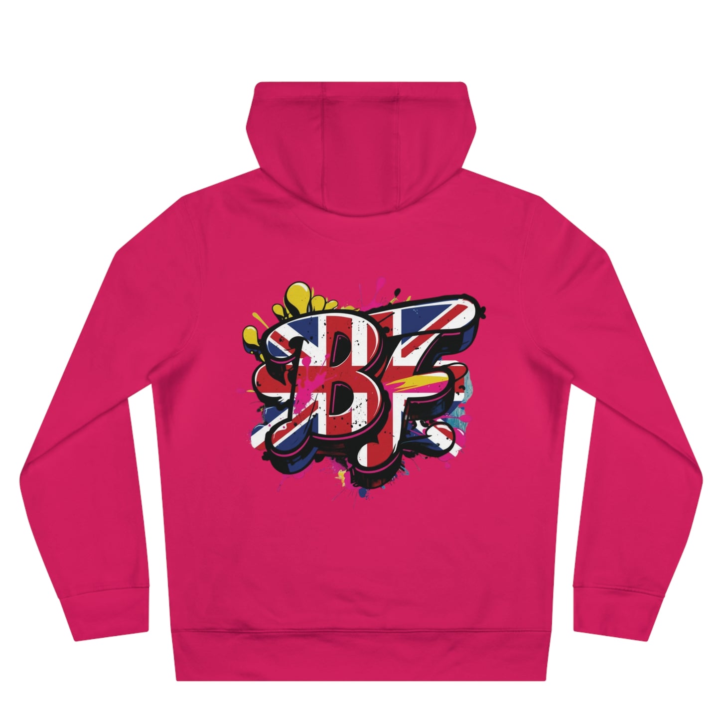Vibrant Street Art Hooded Sweatshirt, Unisex Trendy Hoodie for Teens, Cool Graffiti Style, Stylish Casual Wear, Perfect Gift for Art Lovers