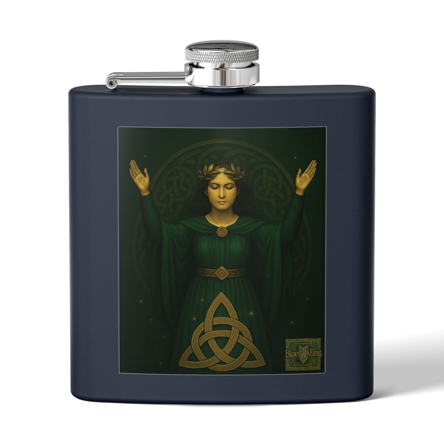Danu Celtic Goddess Stainless Steel Flask, 6oz | Perfect Gift for Festivals, Holidays & Outdoor Adventures, Trendy Camping Accessory, [...]