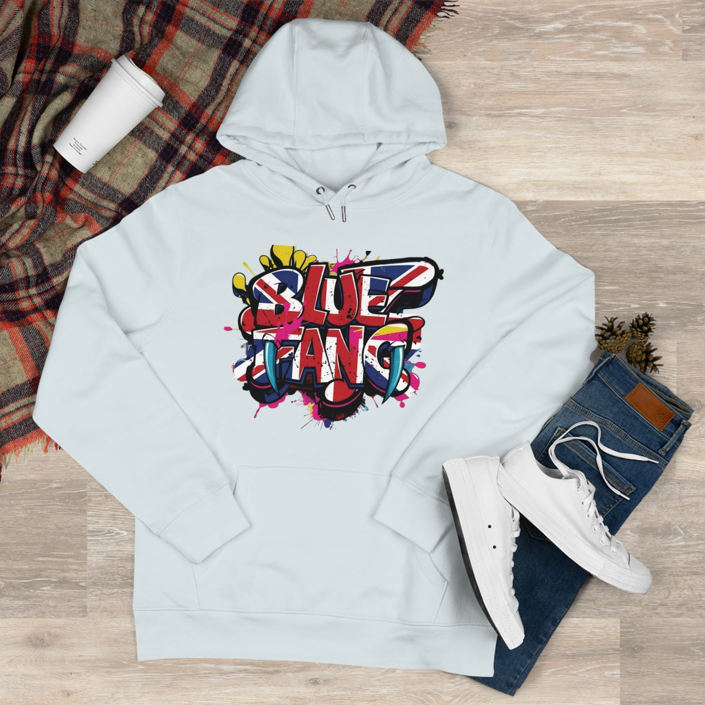 Vibrant Street Art Hooded Sweatshirt, Unisex Trendy Hoodie for Teens, Cool Graffiti Style, Stylish Casual Wear, Perfect Gift for Art Lovers