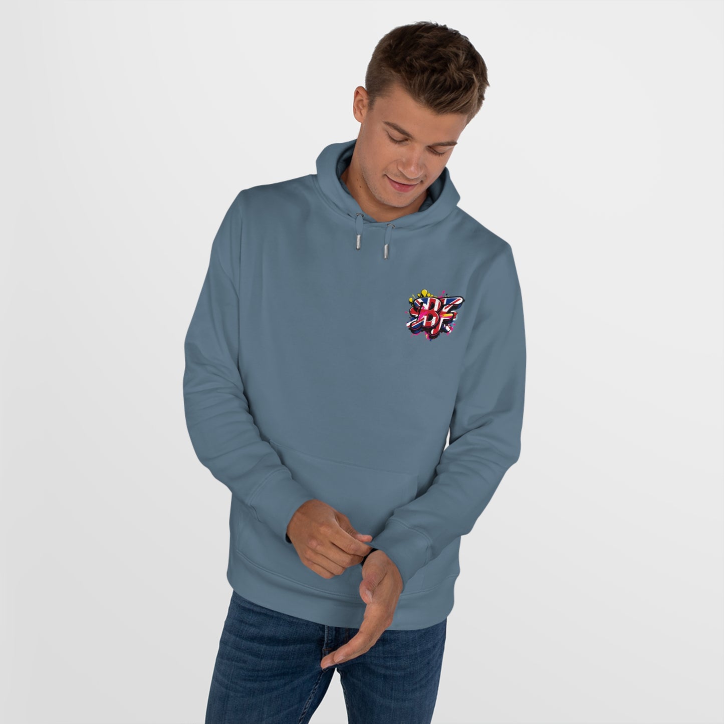 Vibrant Street Art Hooded Sweatshirt, Unisex Trendy Hoodie for Teens, Cool Graffiti Style, Stylish Casual Wear, Perfect Gift for Art Lovers