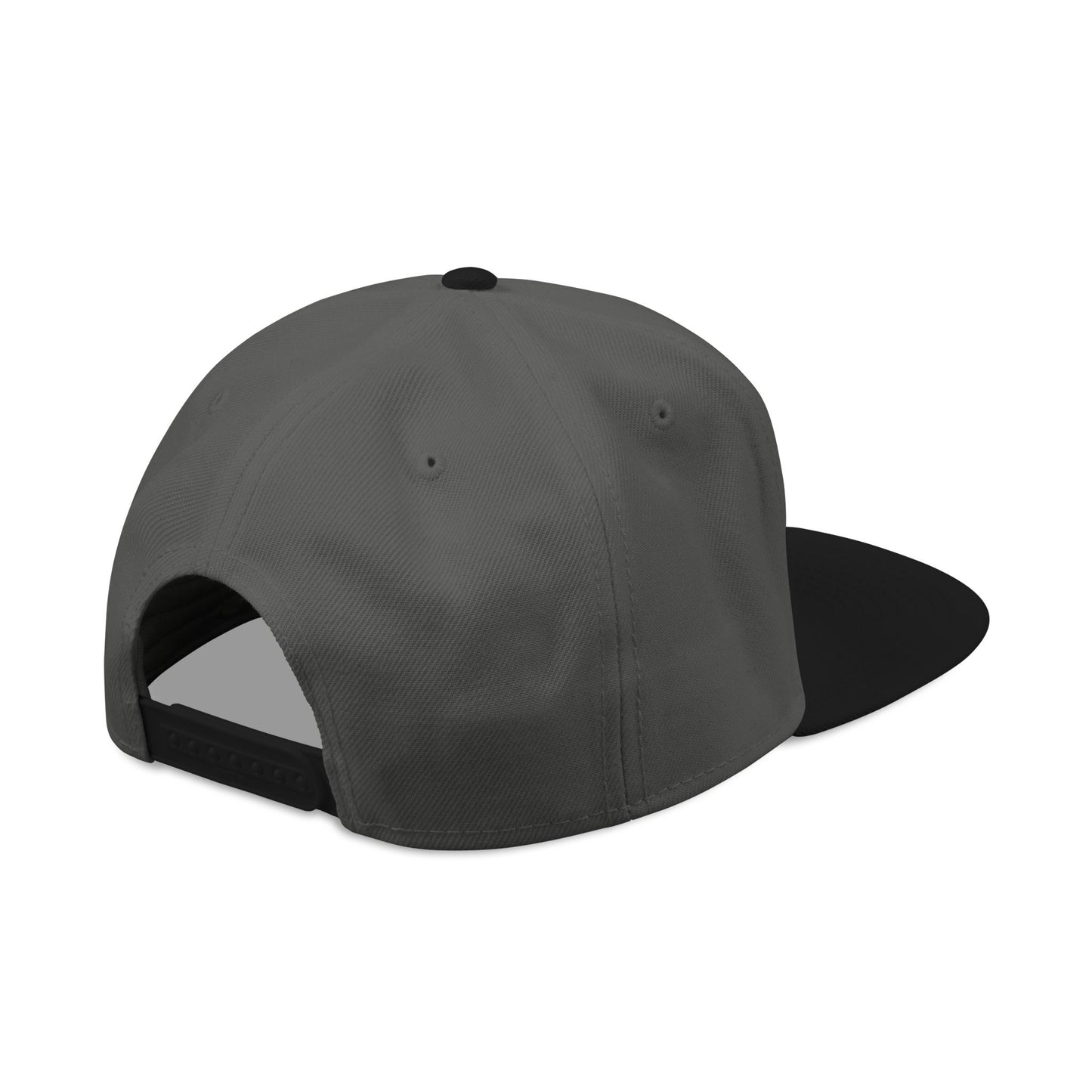 Snapback Cap Embroidered with Edgy Bear Design
