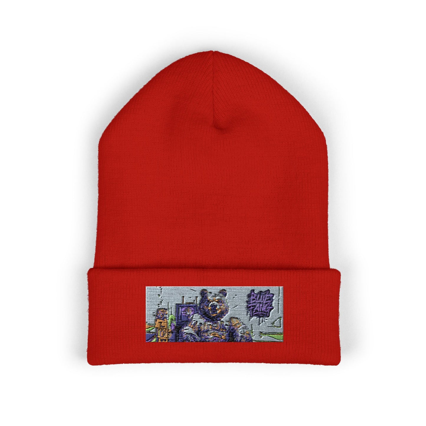 Cuffed Beanie | Embroidered Winter Hat for Fashion Lovers, Unique Gift for Him/Her, Holiday Accessory, Cozy Casual Style