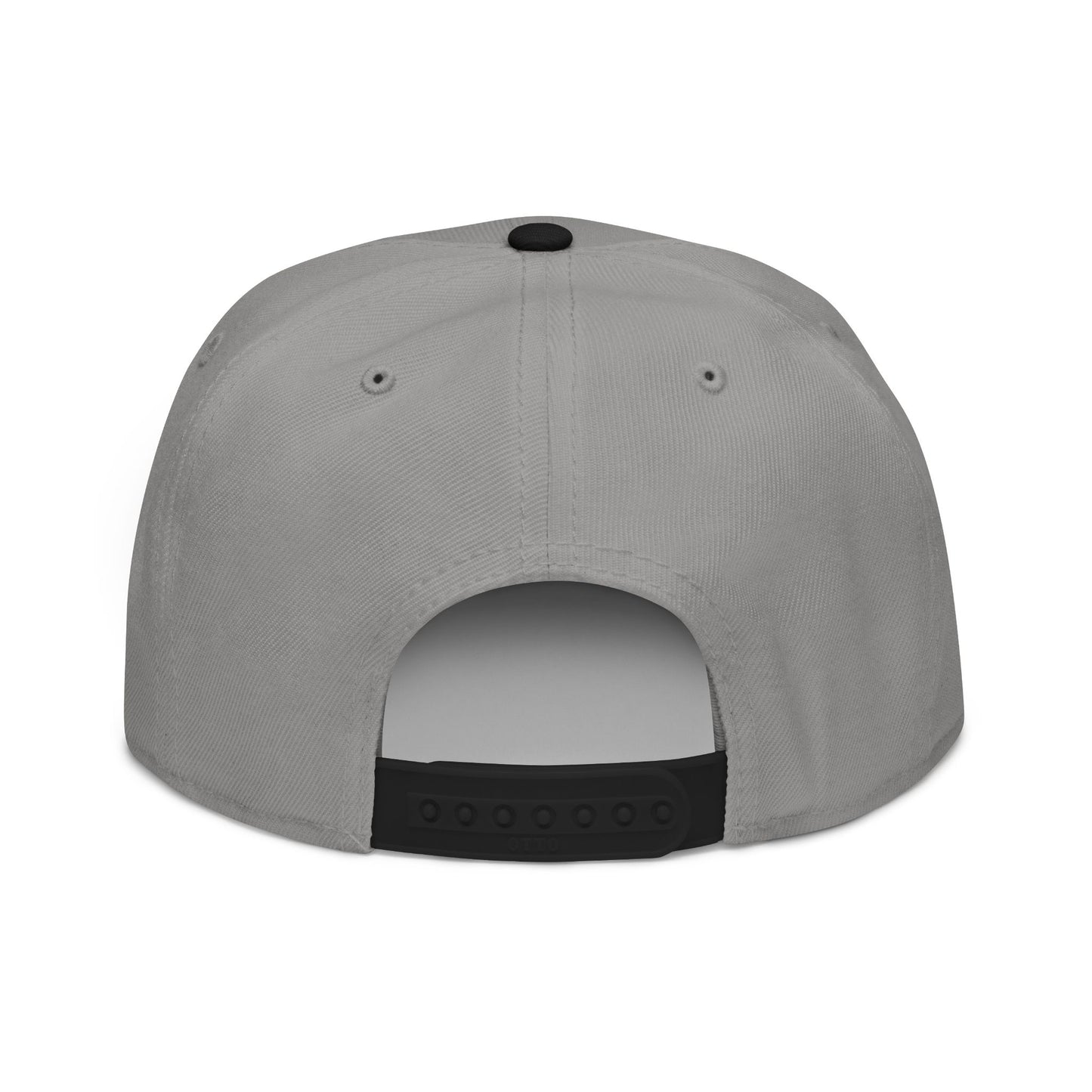 Snapback Cap Embroidered with Edgy Bear Design