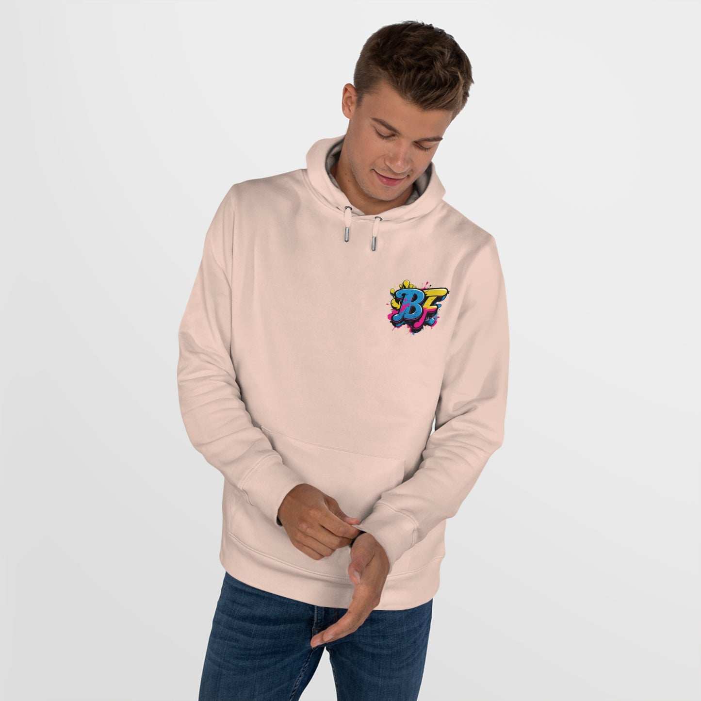 Vibrant Street Art Hooded Sweatshirt, Unisex Trendy Hoodie for Teens, Cool Graffiti Style, Stylish Casual Wear, Perfect Gift for Art Lovers