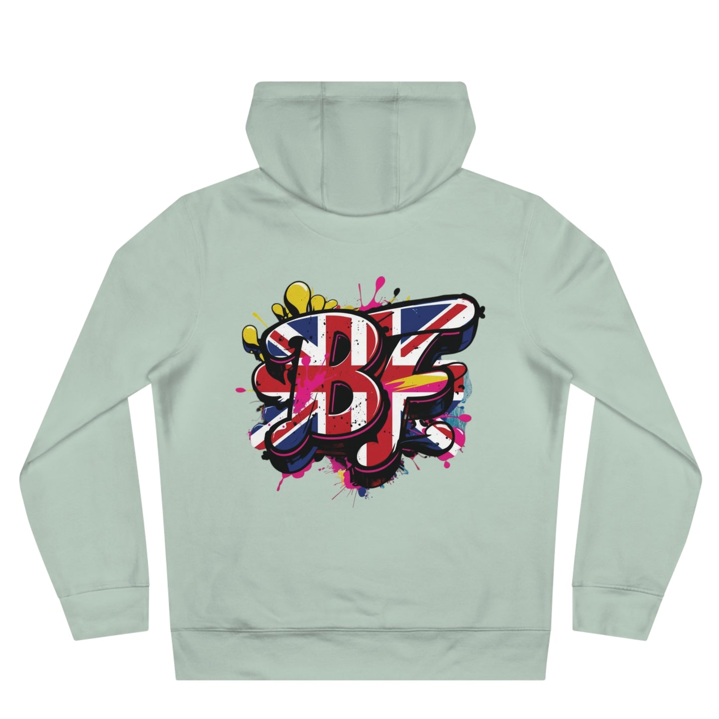 Vibrant Street Art Hooded Sweatshirt, Unisex Trendy Hoodie for Teens, Cool Graffiti Style, Stylish Casual Wear, Perfect Gift for Art Lovers