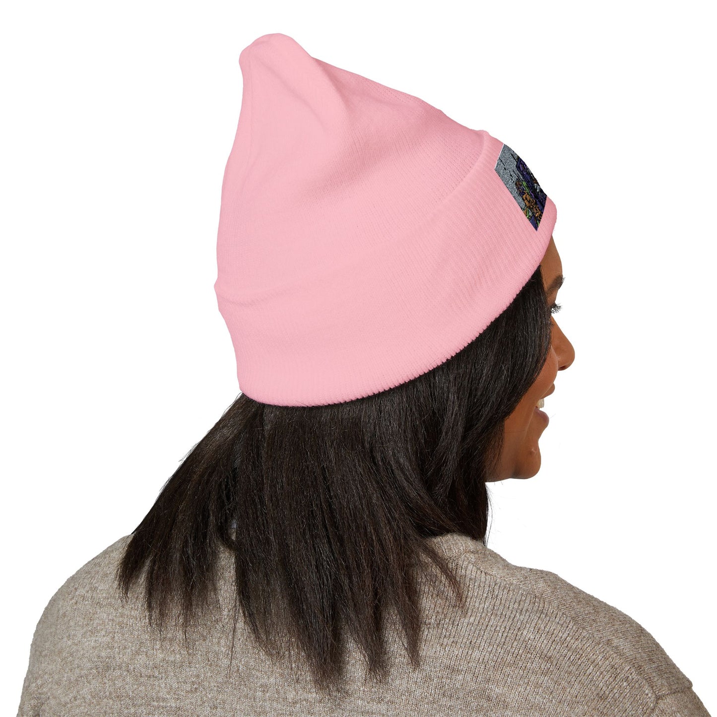 Cuffed Beanie | Embroidered Winter Hat for Fashion Lovers, Unique Gift for Him/Her, Holiday Accessory, Cozy Casual Style