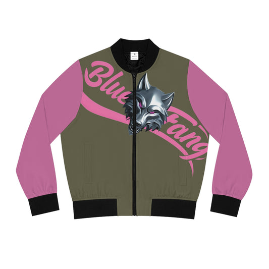Ecne Celtic Goddess Empowered Women's Bomber Jacket | Unique AOP Design, Statement Outerwear, Gifts for Her, Fitness Apparel, Inner Strength Quote