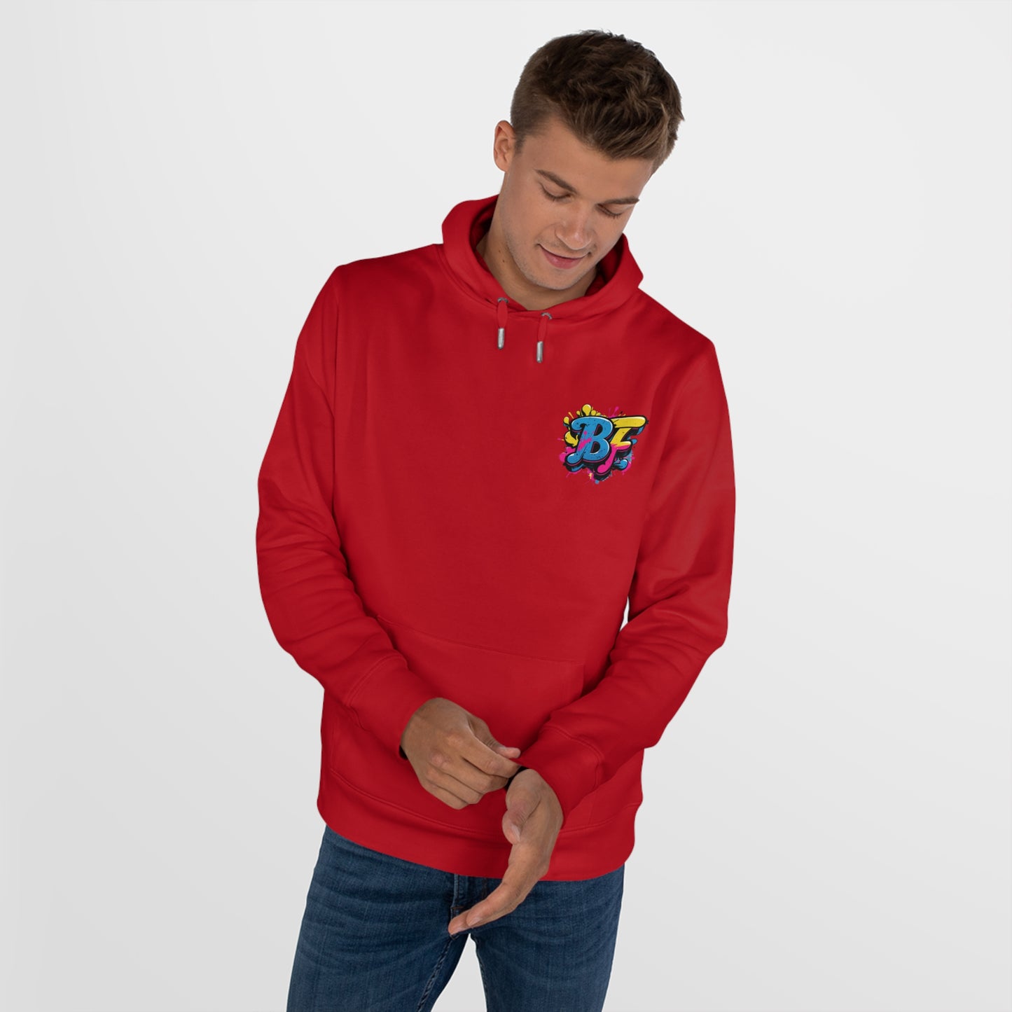 Vibrant Street Art Hooded Sweatshirt, Unisex Trendy Hoodie for Teens, Cool Graffiti Style, Stylish Casual Wear, Perfect Gift for Art Lovers