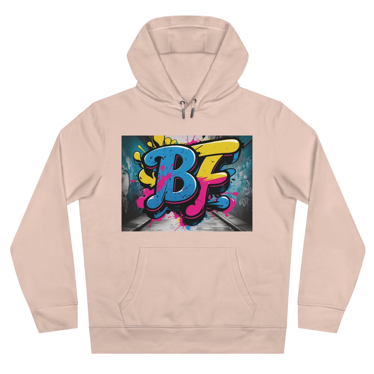 Vibrant Street Art Hooded Sweatshirt, Unisex Trendy Hoodie for Teens, Cool Graffiti Style, Stylish Casual Wear, Perfect Gift for Art Lovers